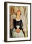 The Beautiful Grocer-Amedeo Modigliani-Framed Giclee Print