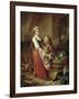 The Beautiful Kitchen Maid-Francois Boucher-Framed Giclee Print