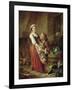 The Beautiful Kitchen Maid-Francois Boucher-Framed Giclee Print