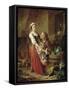 The Beautiful Kitchen Maid-Francois Boucher-Framed Stretched Canvas