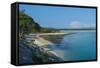 The beautiful lagoon of Ouvea, Loyalty Islands, New Caledonia, Pacific-Michael Runkel-Framed Stretched Canvas