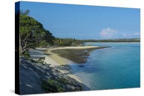 The beautiful lagoon of Ouvea, Loyalty Islands, New Caledonia, Pacific-Michael Runkel-Stretched Canvas