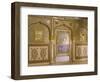 The Beautiful Mirrorwork in the Sheesh Mahal, Samode Palace, Samode, Rajasthan State, India-John Henry Claude Wilson-Framed Photographic Print