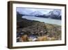 The Beautiful Mueller Glacier Lake at the Head of the Kea Point Track in Mt-Paul Dymond-Framed Photographic Print