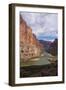 The Beautiful Scenery of the Colorado River in the Grand Canyon at Nankoweap Point, Arizona, USA-Michael Runkel-Framed Photographic Print