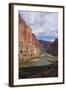 The Beautiful Scenery of the Colorado River in the Grand Canyon at Nankoweap Point, Arizona, USA-Michael Runkel-Framed Photographic Print