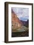 The Beautiful Scenery of the Colorado River in the Grand Canyon at Nankoweap Point, Arizona, USA-Michael Runkel-Framed Photographic Print