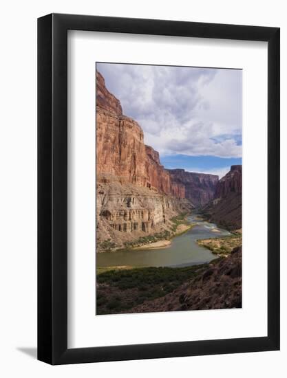 The Beautiful Scenery of the Colorado River in the Grand Canyon at Nankoweap Point, Arizona, USA-Michael Runkel-Framed Photographic Print