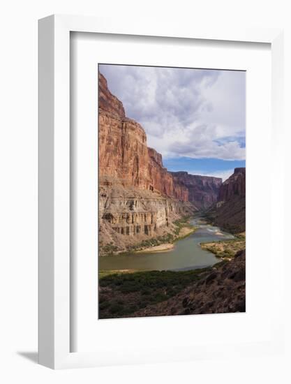 The Beautiful Scenery of the Colorado River in the Grand Canyon at Nankoweap Point, Arizona, USA-Michael Runkel-Framed Photographic Print