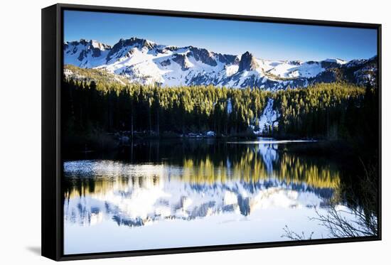 The Beautiful Scenes of Mammoth Lakes, California and Surrounding Areas-Daniel Kuras-Framed Stretched Canvas