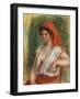 The Beautiful Sicilian-Pierre-Auguste Renoir-Framed Giclee Print