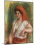 The Beautiful Sicilian-Pierre-Auguste Renoir-Mounted Giclee Print