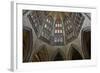 The Beautiful Stained Glass Above the Choir in the Abbaye De La Trinite-Julian Elliott-Framed Photographic Print