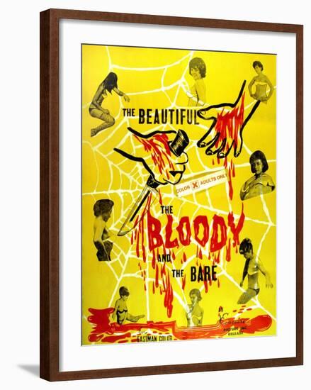 The Beautiful, the Bloody, And the Bare, 1964-null-Framed Photo