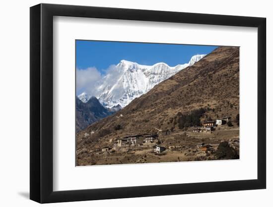 The Beautiful Village of Laya in the Himalayas, Bhutan, Asia-Alex Treadway-Framed Photographic Print