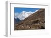 The Beautiful Village of Laya in the Himalayas, Bhutan, Asia-Alex Treadway-Framed Photographic Print