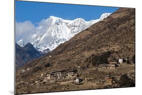 The Beautiful Village of Laya in the Himalayas, Bhutan, Asia-Alex Treadway-Mounted Photographic Print