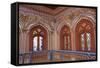 The Beautiful Woodwork in Chiniot Palace in Pakistan-Yasir Nisar-Framed Stretched Canvas