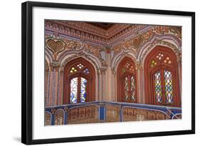 The Beautiful Woodwork in Chiniot Palace in Pakistan-Yasir Nisar-Framed Photographic Print