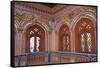 The Beautiful Woodwork in Chiniot Palace in Pakistan-Yasir Nisar-Framed Stretched Canvas