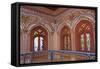 The Beautiful Woodwork in Chiniot Palace in Pakistan-Yasir Nisar-Framed Stretched Canvas