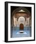 The Beautifully Ornate Interior of Madersa Bou Inania, Fes, Morocco-Doug Pearson-Framed Photographic Print