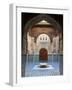 The Beautifully Ornate Interior of Madersa Bou Inania, Fes, Morocco-Doug Pearson-Framed Photographic Print