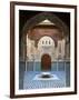 The Beautifully Ornate Interior of Madersa Bou Inania, Fes, Morocco-Doug Pearson-Framed Photographic Print