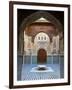 The Beautifully Ornate Interior of Madersa Bou Inania, Fes, Morocco-Doug Pearson-Framed Photographic Print