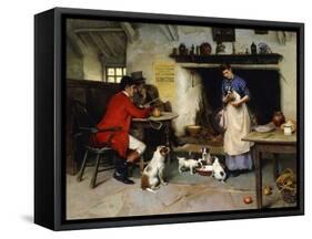 The Beauty of the Family, 1895-Leghe Suthers-Framed Stretched Canvas
