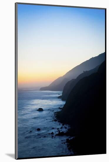 The Beauty of the Famous Highway 1 and Big Sur, California-Daniel Kuras-Mounted Photographic Print