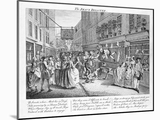 The Beaux Disaster, 1747-John June-Mounted Giclee Print