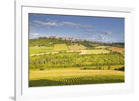 The Beaux Village De France of Vezelay in the Yonne Area, Burgundy, France, Europe-Julian Elliott-Framed Photographic Print
