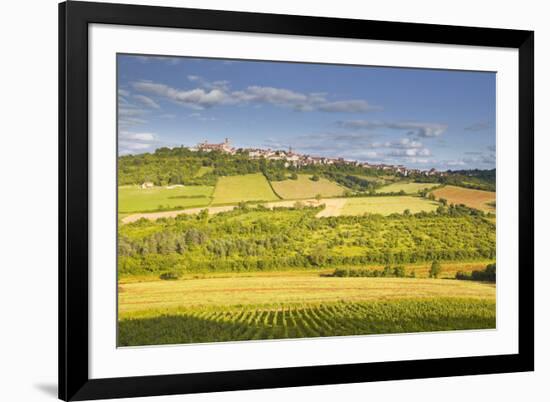 The Beaux Village De France of Vezelay in the Yonne Area, Burgundy, France, Europe-Julian Elliott-Framed Photographic Print