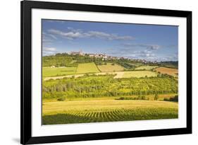 The Beaux Village De France of Vezelay in the Yonne Area, Burgundy, France, Europe-Julian Elliott-Framed Photographic Print