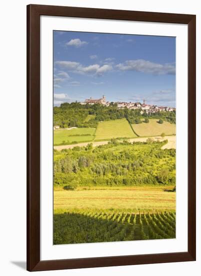 The Beaux Village De France of Vezelay in the Yonne Area, Burgundy, France, Europe-Julian Elliott-Framed Photographic Print