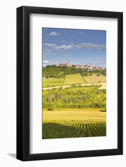 The Beaux Village De France of Vezelay in the Yonne Area, Burgundy, France, Europe-Julian Elliott-Framed Photographic Print