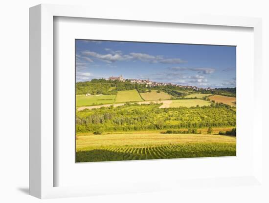 The Beaux Village De France of Vezelay in the Yonne Area, Burgundy, France, Europe-Julian Elliott-Framed Photographic Print