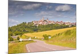 The Beaux Village De France of Vezelay in the Yonne Area of Burgundy, France, Europe-Julian Elliott-Mounted Photographic Print