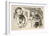 The Beaver Kept Looking the Opposite Way'-Henry Holiday-Framed Giclee Print
