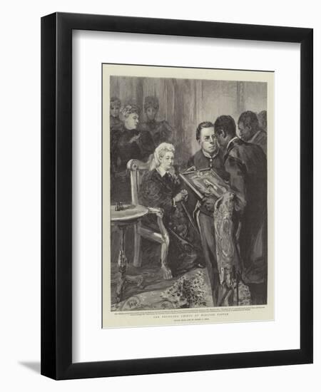 The Bechuana Chiefs at Windsor Castle-Sydney Prior Hall-Framed Premium Giclee Print