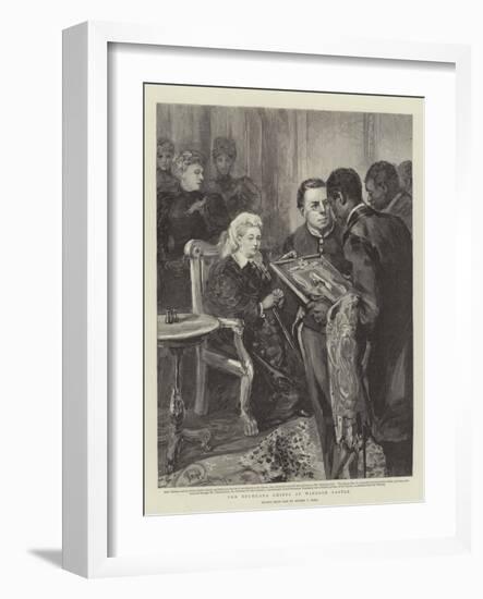 The Bechuana Chiefs at Windsor Castle-Sydney Prior Hall-Framed Giclee Print