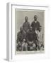 The Bechuana Rising, the Rebel Chief Galishwe and Some of His Followers-null-Framed Giclee Print