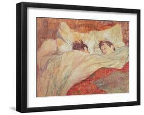 The Bed, circa 1892-95-Henri de Toulouse-Lautrec-Framed Giclee Print