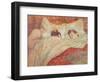 The Bed, circa 1892-95-Henri de Toulouse-Lautrec-Framed Giclee Print