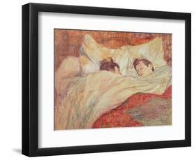 The Bed, circa 1892-95-Henri de Toulouse-Lautrec-Framed Giclee Print