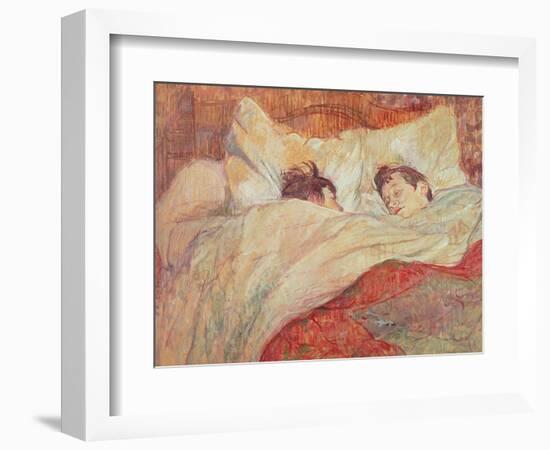 The Bed, circa 1892-95-Henri de Toulouse-Lautrec-Framed Giclee Print