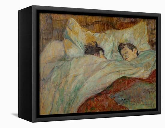 The Bed (Le Lit), 1892-Henri de Toulouse-Lautrec-Framed Stretched Canvas