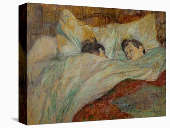 The Bed (Le Lit), 1892-Henri de Toulouse-Lautrec-Stretched Canvas