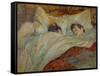 The Bed (Le Lit), 1892-Henri de Toulouse-Lautrec-Framed Stretched Canvas